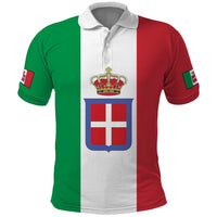 Personalized Italian Empire 1882-1960 Polo Shirt Flag Color Inspiration - Wonder Print Shop