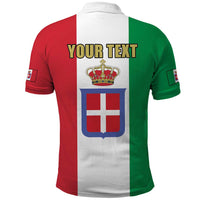 Personalized Italian Empire 1882-1960 Polo Shirt Flag Color Inspiration - Wonder Print Shop