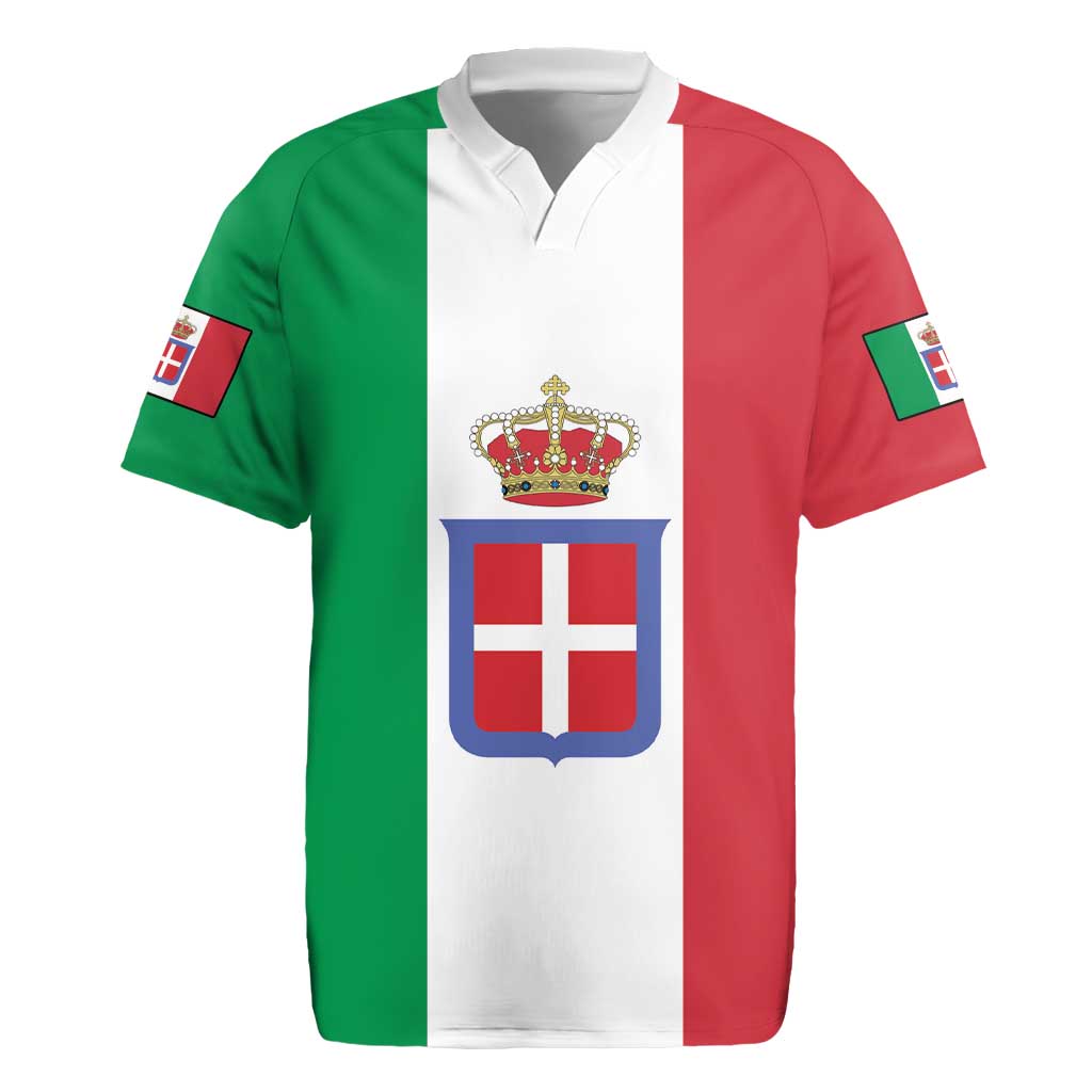 Personalized Italian Empire 1882-1960 Rugby Jersey Flag Color Inspiration - Wonder Print Shop