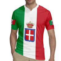 Personalized Italian Empire 1882-1960 Rugby Jersey Flag Color Inspiration - Wonder Print Shop