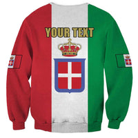 Personalized Italian Empire 1882-1960 Sweatshirt Flag Color Inspiration - Wonder Print Shop