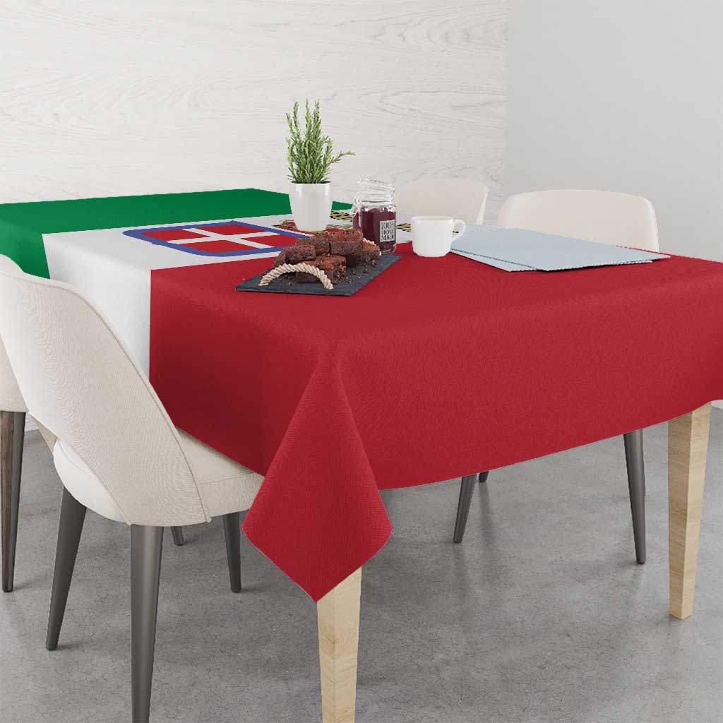 Personalized Italian Empire 1882-1960 Tablecloth Flag Color Inspiration - Wonder Print Shop