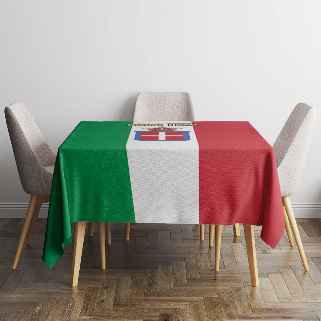 Personalized Italian Empire 1882-1960 Tablecloth Flag Color Inspiration - Wonder Print Shop