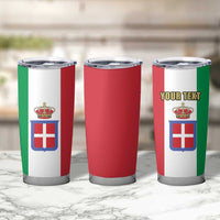Personalized Italian Empire 1882-1960 Tumbler Cup Flag Color Inspiration - Wonder Print Shop