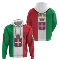 Personalized Italian Empire 1882-1960 Zip Hoodie Flag Color Inspiration - Wonder Print Shop