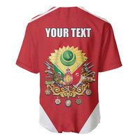 Personalized Ottoman Empire 1299-1922 Baseball Jersey Flag Color Inspiration - Wonder Print Shop