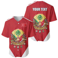 Personalized Ottoman Empire 1299-1922 Baseball Jersey Flag Color Inspiration - Wonder Print Shop