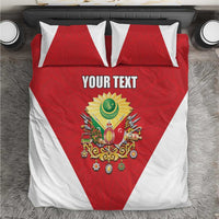 Personalized Ottoman Empire 1299-1922 Bedding Set Flag Color Inspiration - Wonder Print Shop
