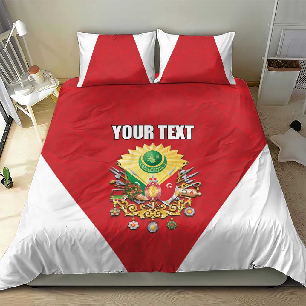 Personalized Ottoman Empire 1299-1922 Bedding Set Flag Color Inspiration - Wonder Print Shop