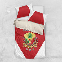 Personalized Ottoman Empire 1299-1922 Bedding Set Flag Color Inspiration - Wonder Print Shop