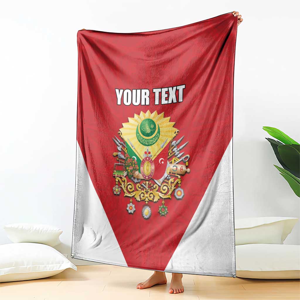 Personalized Ottoman Empire 1299-1922 Blanket Flag Color Inspiration - Wonder Print Shop