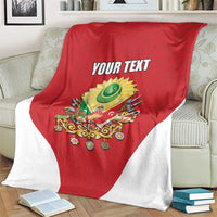 Personalized Ottoman Empire 1299-1922 Blanket Flag Color Inspiration - Wonder Print Shop