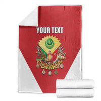 Personalized Ottoman Empire 1299-1922 Blanket Flag Color Inspiration - Wonder Print Shop