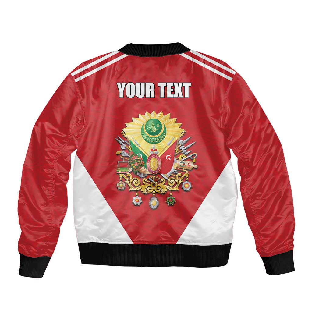 Personalized Ottoman Empire 1299-1922 Bomber Jacket Flag Color Inspiration - Wonder Print Shop