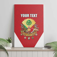 Personalized Ottoman Empire 1299-1922 Canvas Wall Art Flag Color Inspiration - Wonder Print Shop