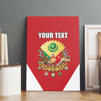Personalized Ottoman Empire 1299-1922 Canvas Wall Art Flag Color Inspiration - Wonder Print Shop