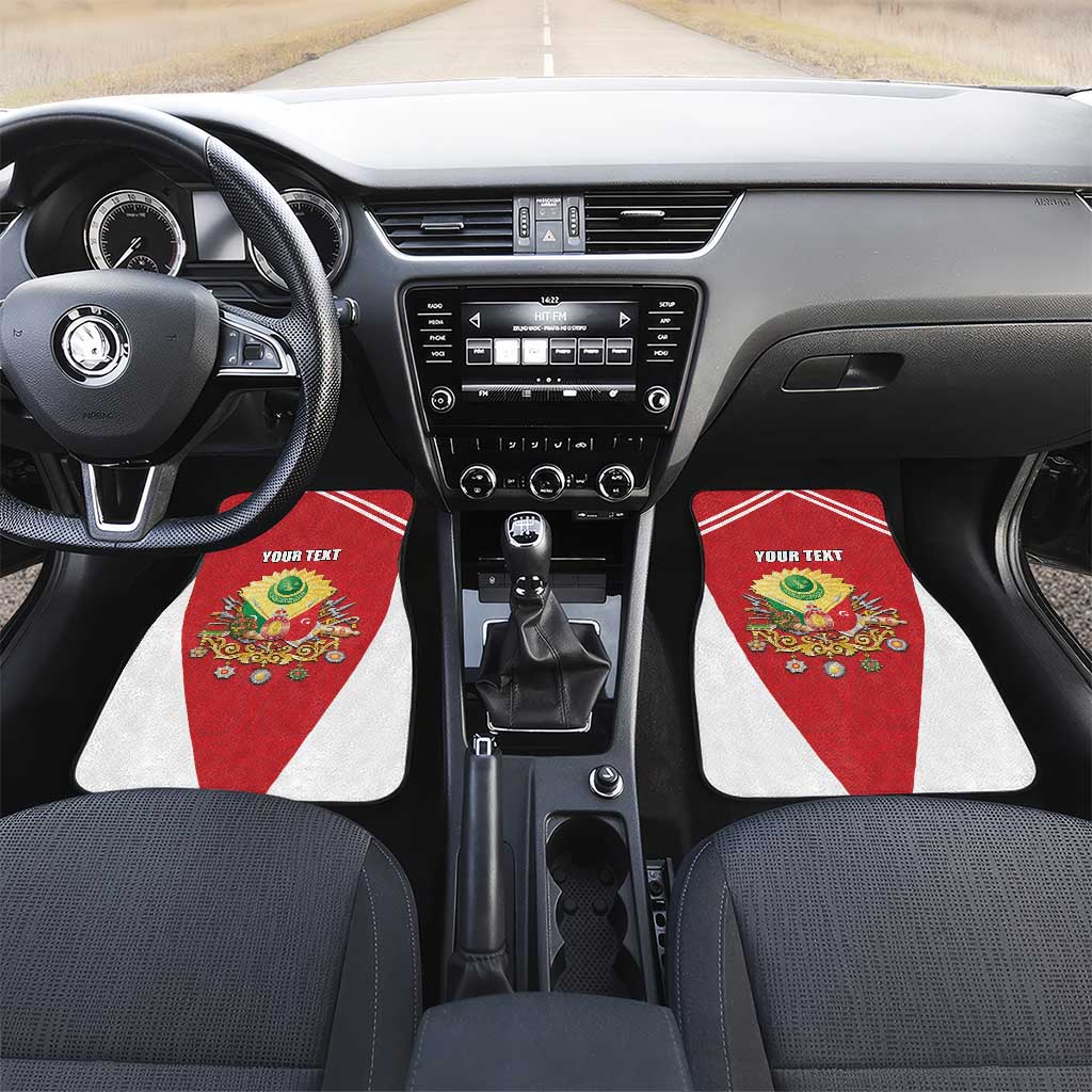 Personalized Ottoman Empire 1299-1922 Car Mats Flag Color Inspiration - Wonder Print Shop