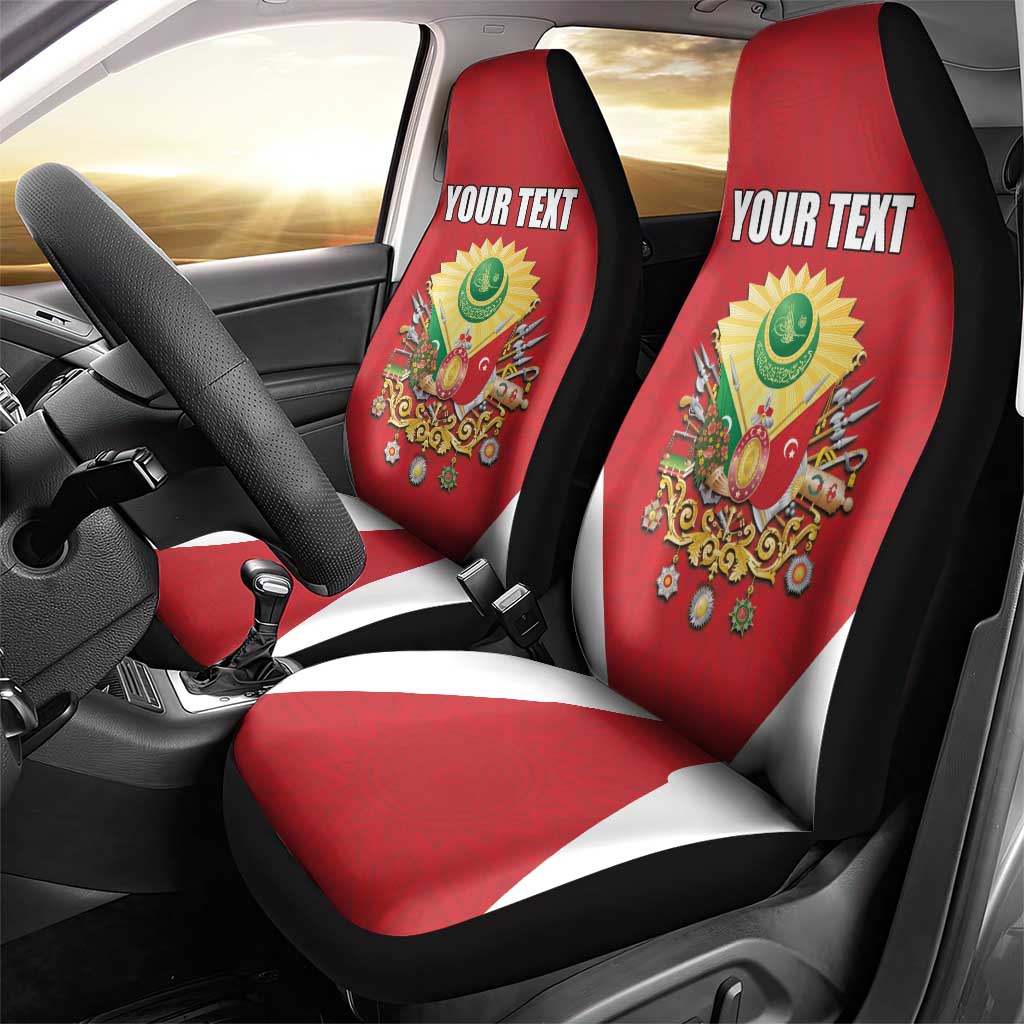 Personalized Ottoman Empire 1299-1922 Car Seat Cover Flag Color Inspiration - Wonder Print Shop