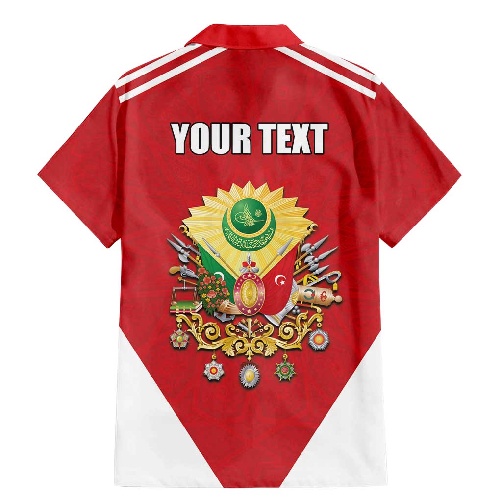 Personalized Ottoman Empire 1299-1922 Family Matching Mermaid Dress and Hawaiian Shirt Flag Color Inspiration - Wonder Print Shop