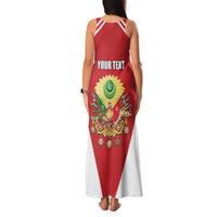 Personalized Ottoman Empire 1299-1922 Family Matching Tank Maxi Dress and Hawaiian Shirt Flag Color Inspiration - Wonder Print Shop