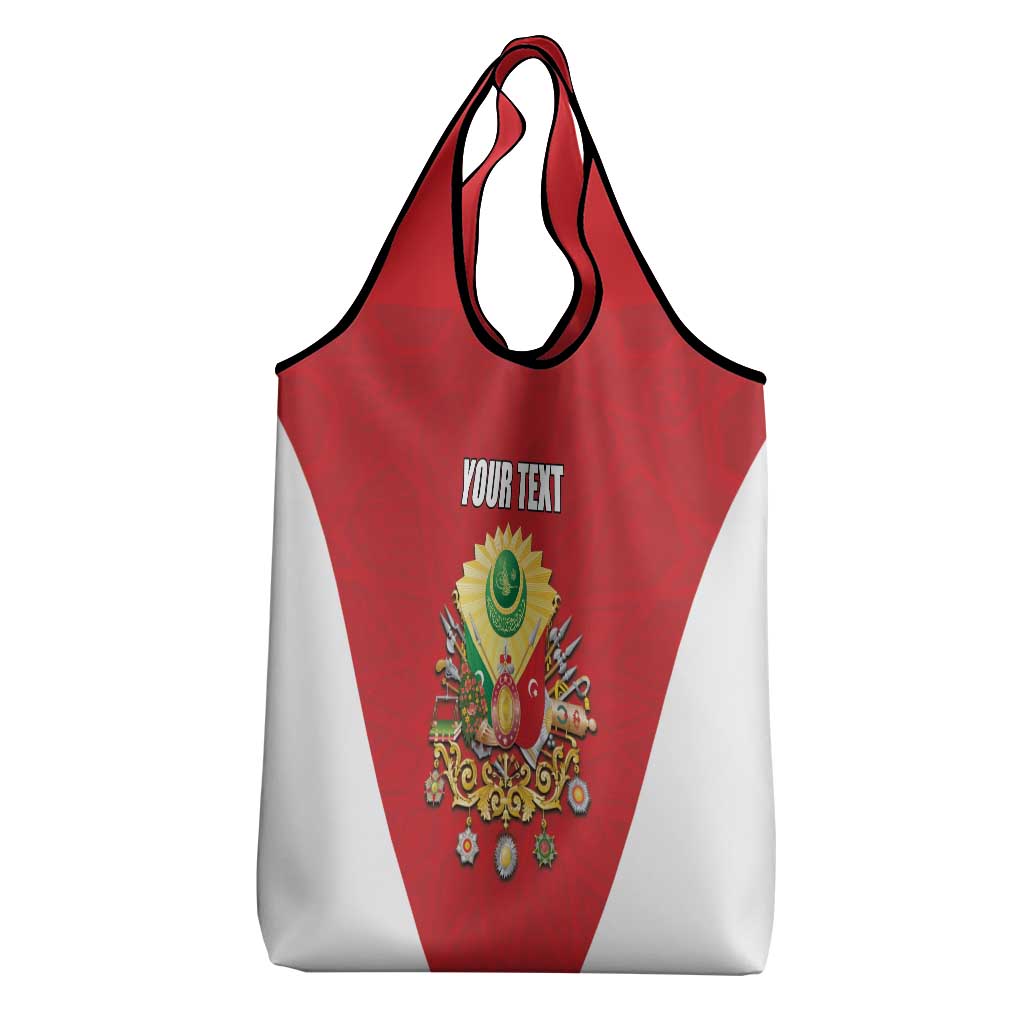 Personalized Ottoman Empire 1299-1922 Grocery Bag Flag Color Inspiration - Wonder Print Shop