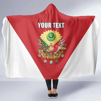 Personalized Ottoman Empire 1299-1922 Hooded Blanket Flag Color Inspiration - Wonder Print Shop