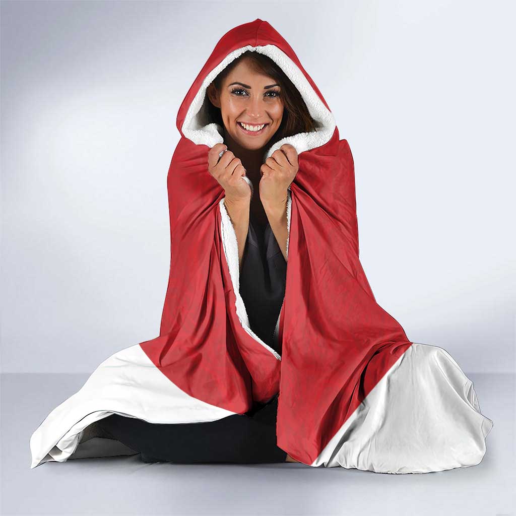 Personalized Ottoman Empire 1299-1922 Hooded Blanket Flag Color Inspiration - Wonder Print Shop