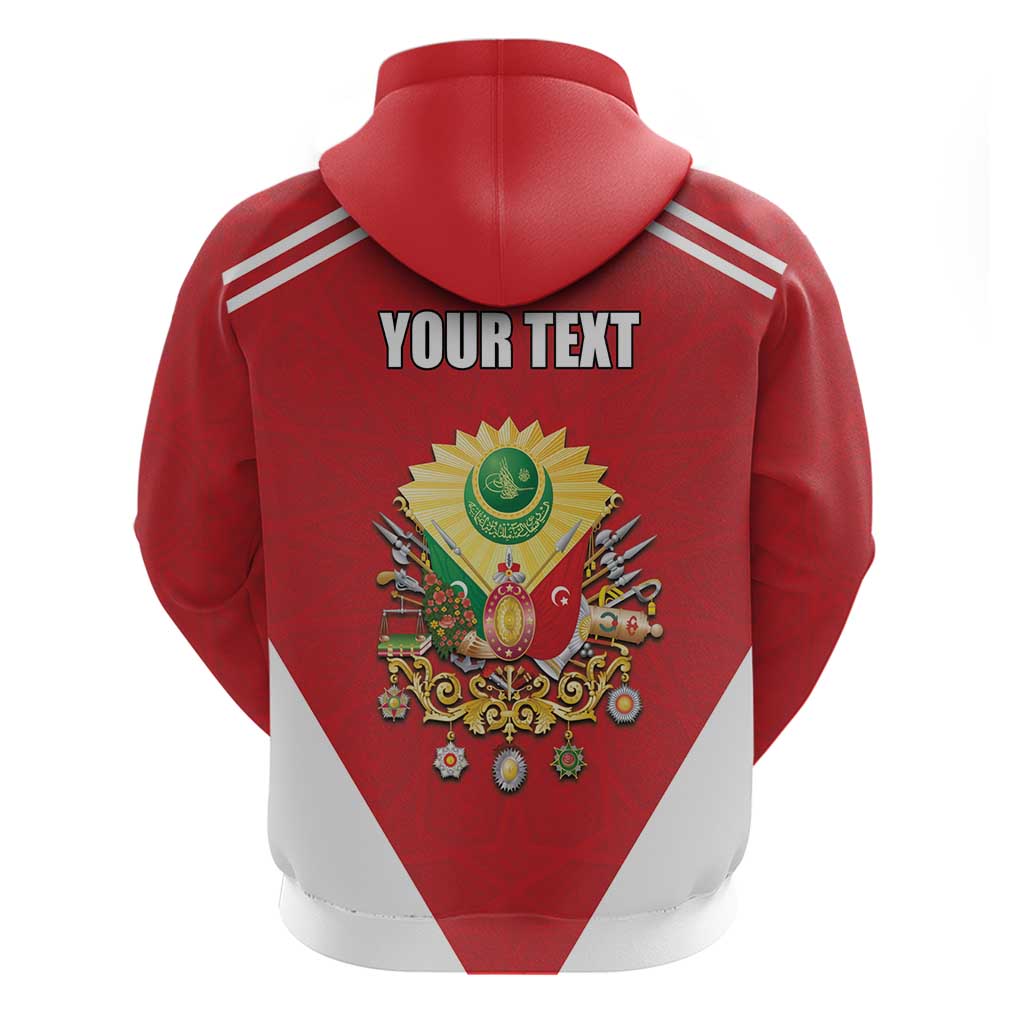 Personalized Ottoman Empire 1299-1922 Hoodie Flag Color Inspiration - Wonder Print Shop