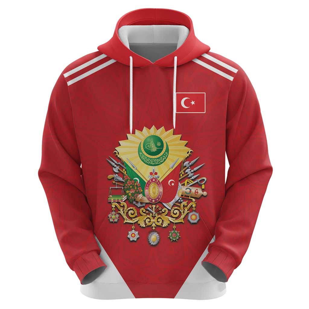 Personalized Ottoman Empire 1299-1922 Hoodie Flag Color Inspiration - Wonder Print Shop
