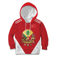 Personalized Ottoman Empire 1299-1922 Kid Hoodie Flag Color Inspiration - Wonder Print Shop