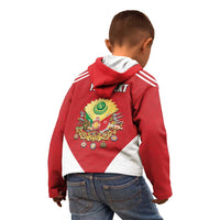 Personalized Ottoman Empire 1299-1922 Kid Hoodie Flag Color Inspiration - Wonder Print Shop