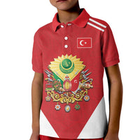 Personalized Ottoman Empire 1299-1922 Kid Polo Shirt Flag Color Inspiration - Wonder Print Shop