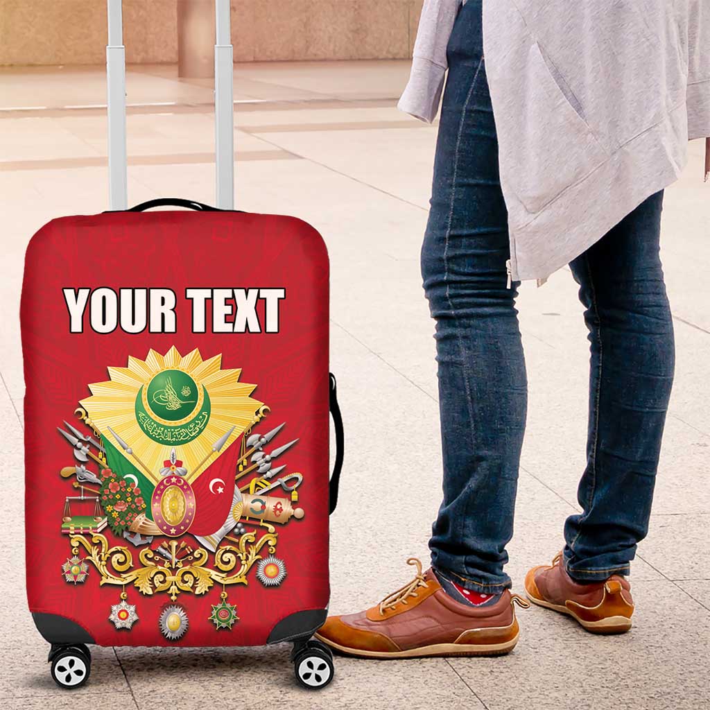 Personalized Ottoman Empire 1299-1922 Luggage Cover Flag Color Inspiration - Wonder Print Shop