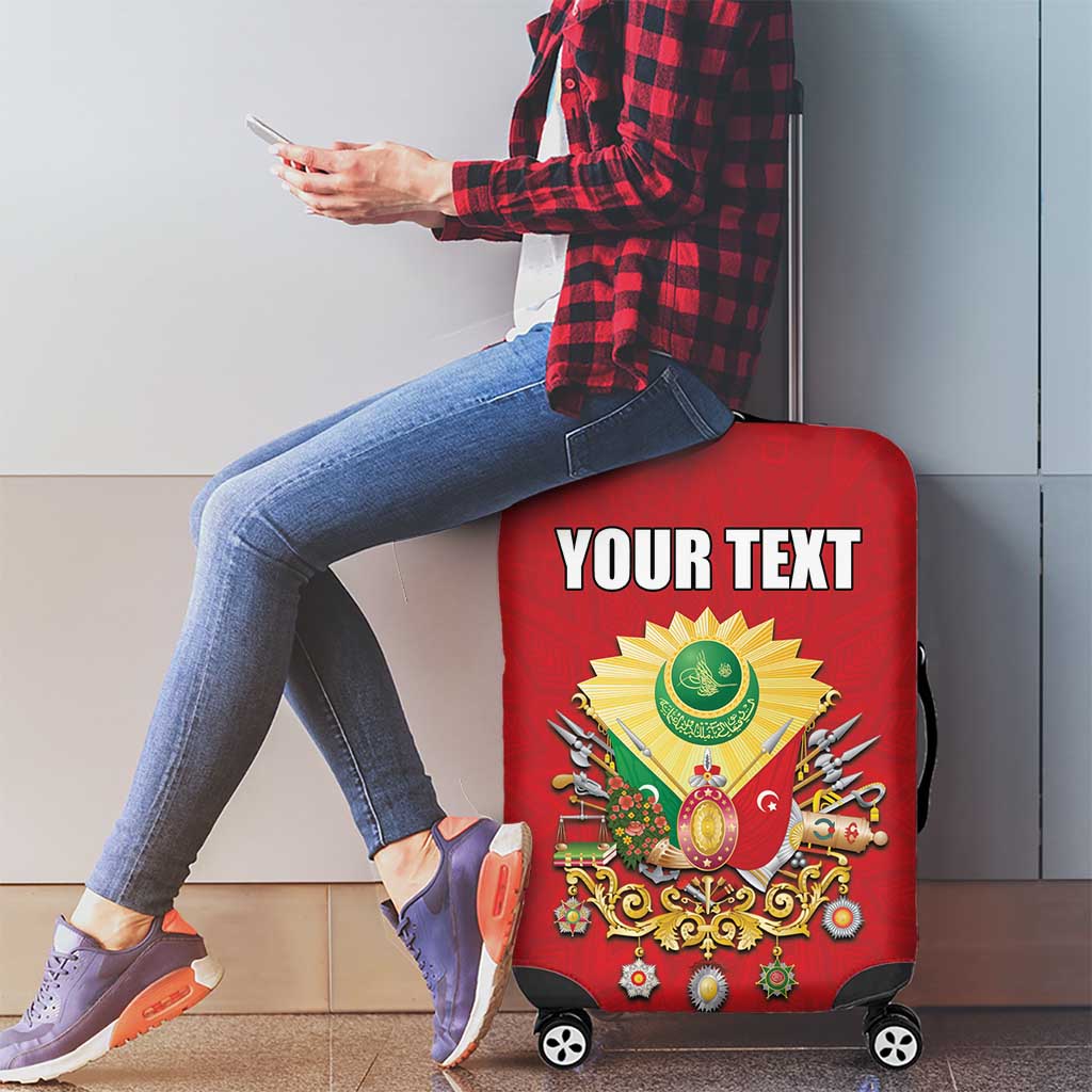 Personalized Ottoman Empire 1299-1922 Luggage Cover Flag Color Inspiration - Wonder Print Shop