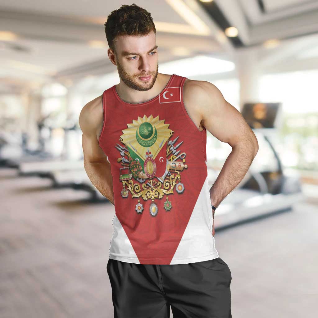 Personalized Ottoman Empire 1299-1922 Men Tank Top Flag Color Inspiration - Wonder Print Shop