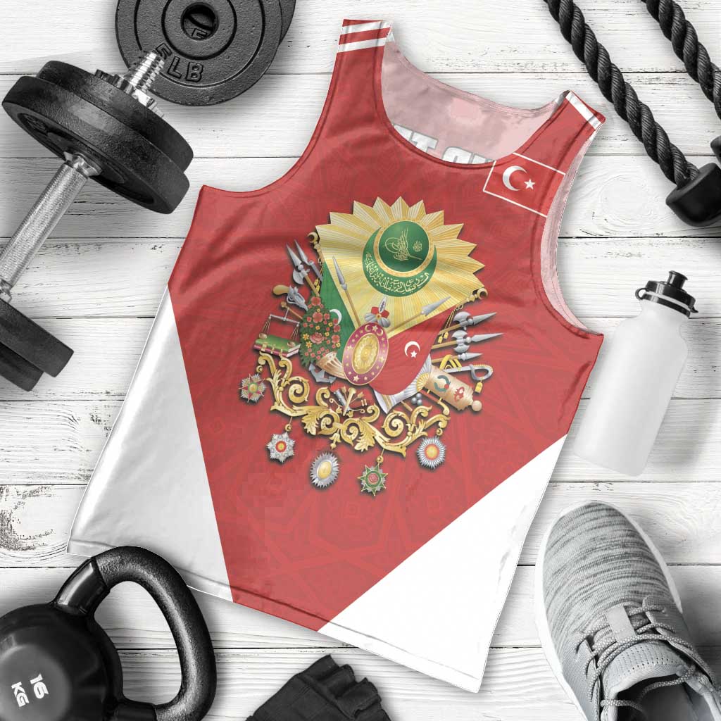 Personalized Ottoman Empire 1299-1922 Men Tank Top Flag Color Inspiration - Wonder Print Shop