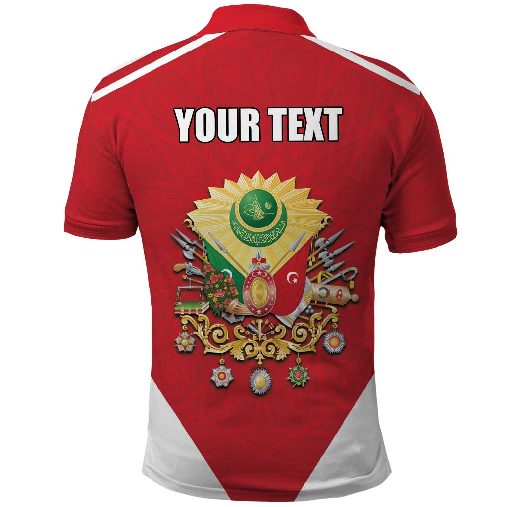 Personalized Ottoman Empire 1299-1922 Polo Shirt Flag Color Inspiration - Wonder Print Shop