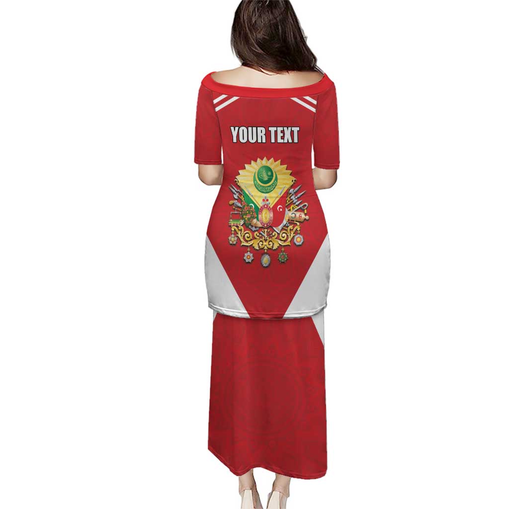 Personalized Ottoman Empire 1299-1922 Puletasi Flag Color Inspiration - Wonder Print Shop