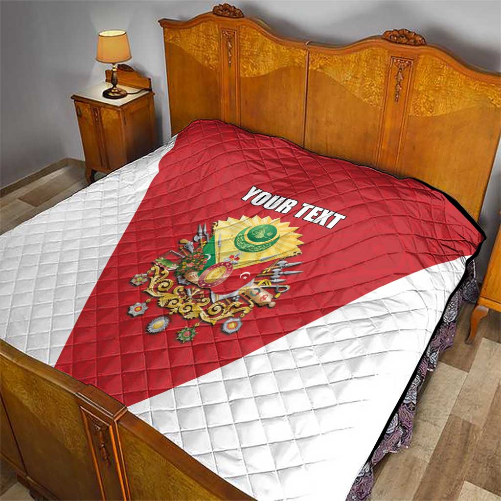 Personalized Ottoman Empire 1299-1922 Quilt Flag Color Inspiration - Wonder Print Shop