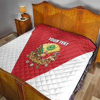 Personalized Ottoman Empire 1299-1922 Quilt Flag Color Inspiration - Wonder Print Shop