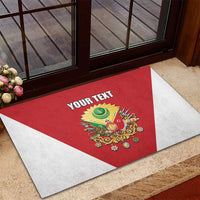 Personalized Ottoman Empire 1299-1922 Rubber Doormat Flag Color Inspiration - Wonder Print Shop