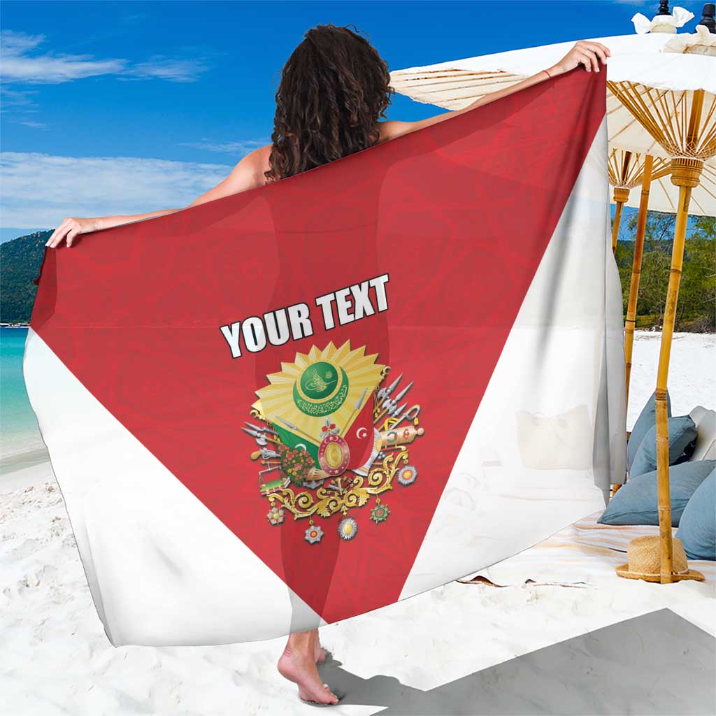 Personalized Ottoman Empire 1299-1922 Sarong Flag Color Inspiration - Wonder Print Shop