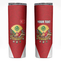 Personalized Ottoman Empire 1299-1922 Skinny Tumbler Flag Color Inspiration - Wonder Print Shop