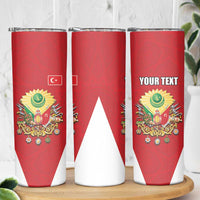Personalized Ottoman Empire 1299-1922 Skinny Tumbler Flag Color Inspiration - Wonder Print Shop