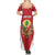 Personalized Ottoman Empire 1299-1922 Summer Maxi Dress Flag Color Inspiration - Wonder Print Shop