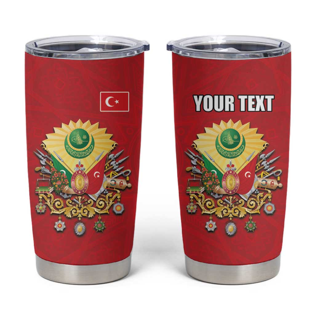 Personalized Ottoman Empire 1299-1922 Tumbler Cup Flag Color Inspiration - Wonder Print Shop