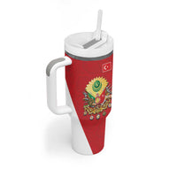 Personalized Ottoman Empire 1299-1922 Tumbler With Handle Flag Color Inspiration - Wonder Print Shop