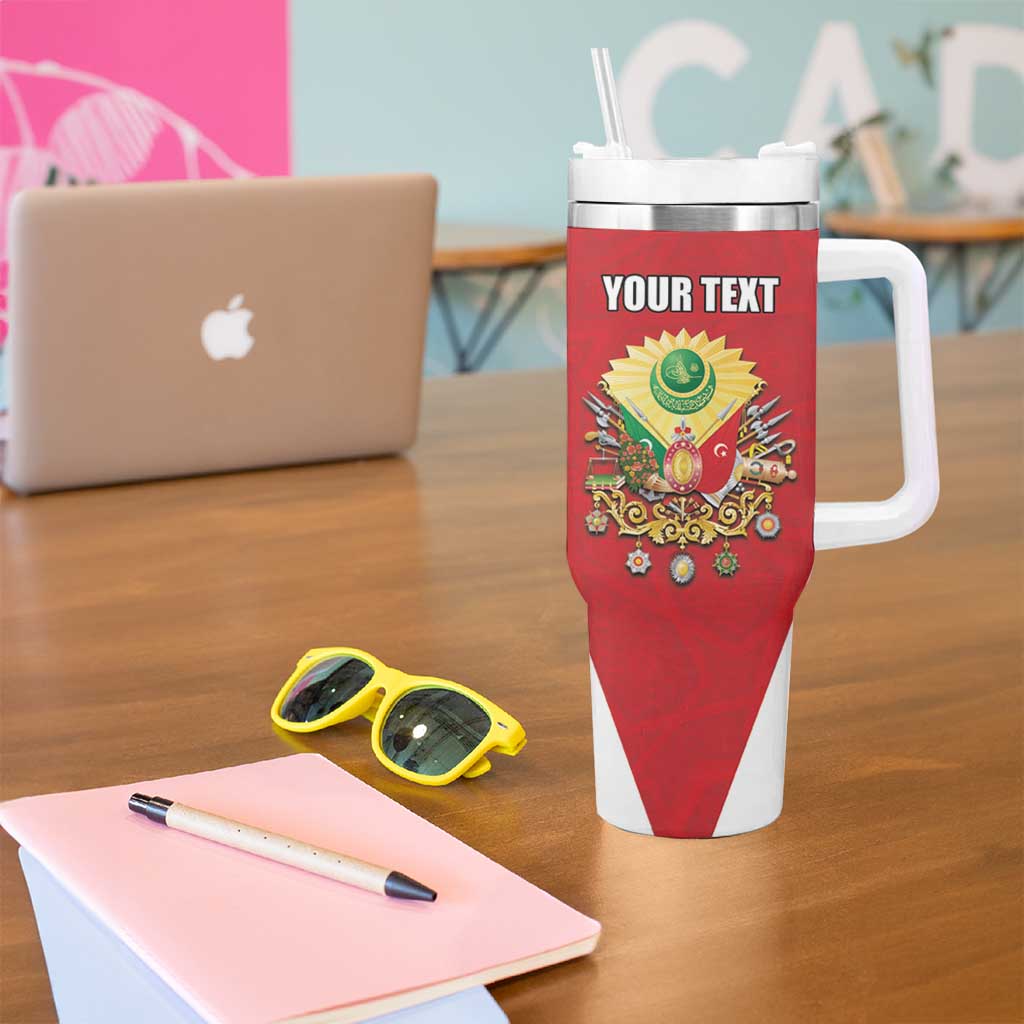 Personalized Ottoman Empire 1299-1922 Tumbler With Handle Flag Color Inspiration - Wonder Print Shop