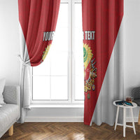 Personalized Ottoman Empire 1299-1922 Window Curtain Flag Color Inspiration - Wonder Print Shop