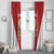 Personalized Ottoman Empire 1299-1922 Window Curtain Flag Color Inspiration - Wonder Print Shop